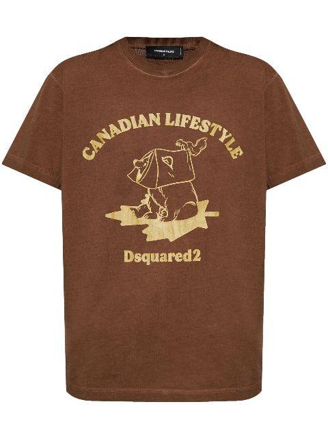 cotton t-shirt by DSQUARED2