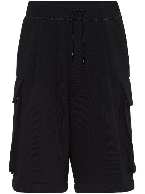 cotton track shorts by DSQUARED2