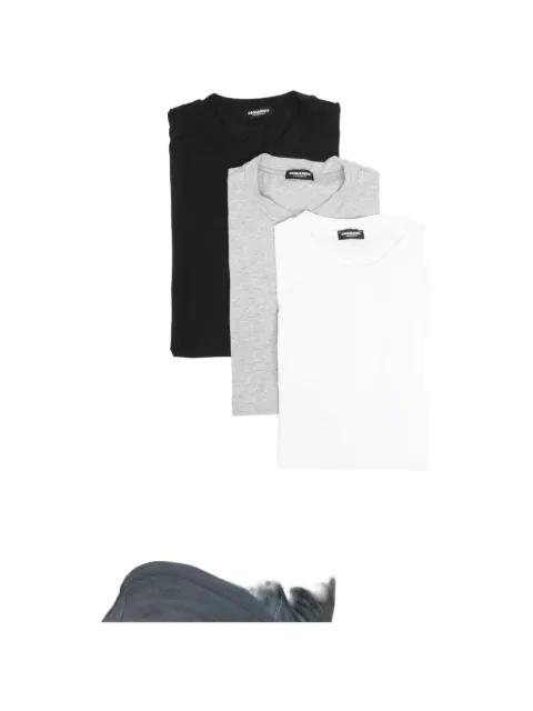 crew-neck T-shirt (set of three) by DSQUARED2