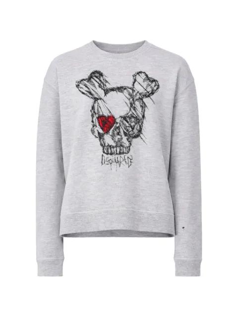 crew-neck graphic sweatshirt by DSQUARED2