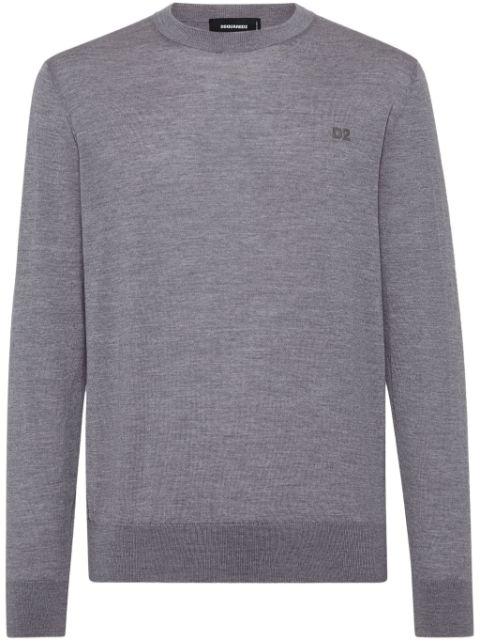 crew-neck pullover jumper by DSQUARED2