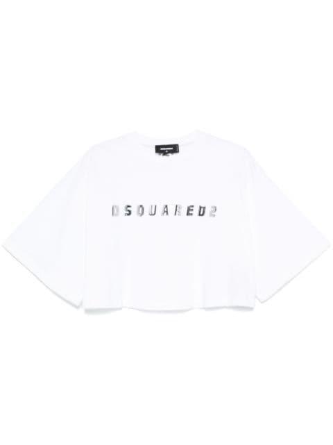 cropped T-shirt by DSQUARED2