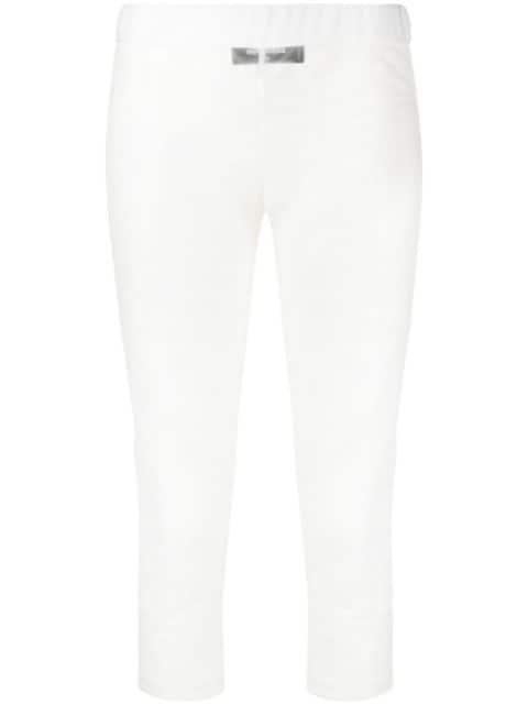 cropped mesh leggings by DSQUARED2