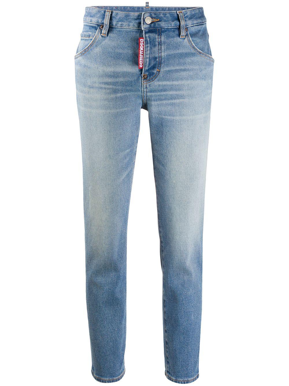 cropped skinny jeans by DSQUARED2