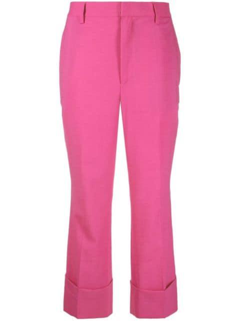 cropped tailored trousers by DSQUARED2