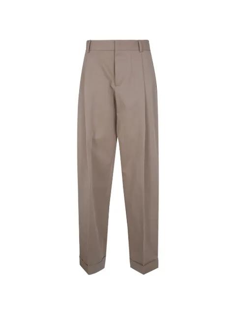 cuffed pleated trousers by DSQUARED2