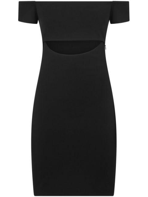 cut-out Bardot-neck minidress by DSQUARED2