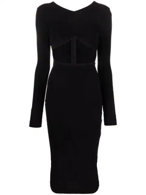 cut-out detail dress by DSQUARED2