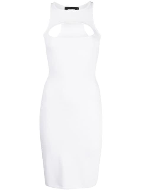 cut-out knitted dress by DSQUARED2