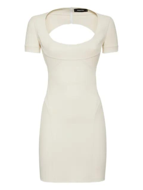 cut-out mini dress by DSQUARED2