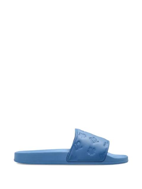 debossed slides by DSQUARED2