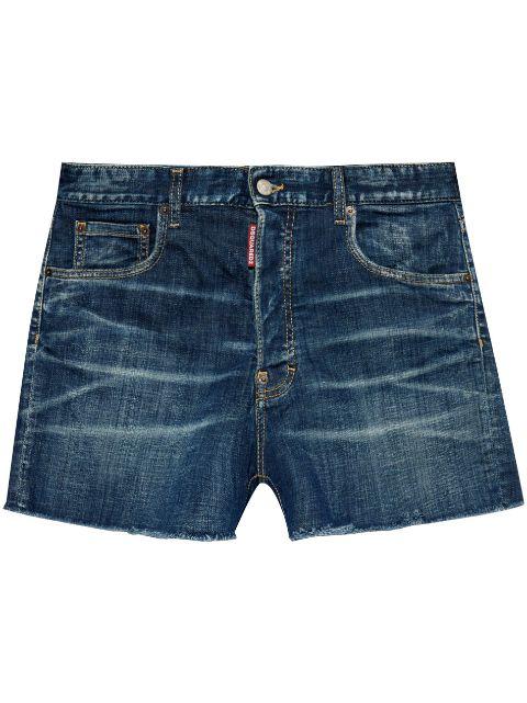 denim shorts by DSQUARED2