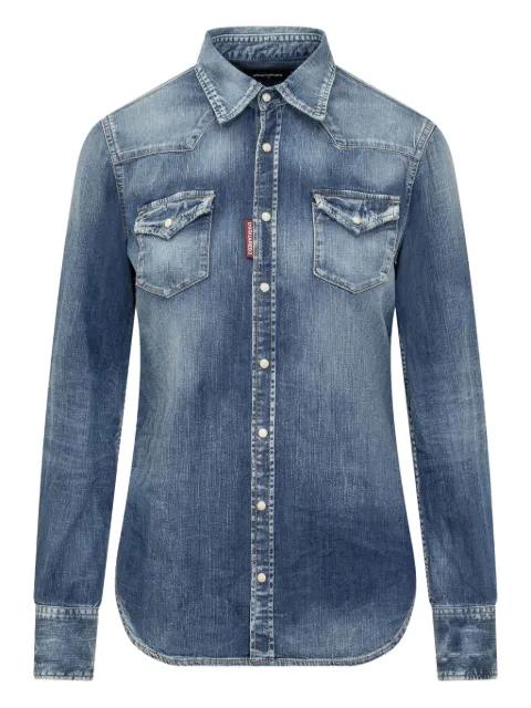 denim western shirt by DSQUARED2