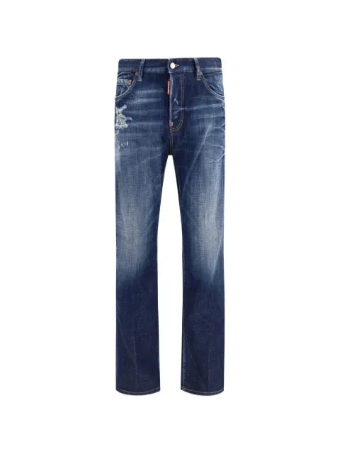 distressed-detail jeans by DSQUARED2