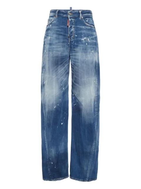 distressed-effect jeans by DSQUARED2