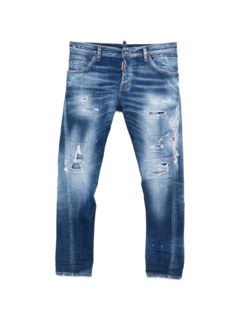 distressed-effect jeans by DSQUARED2