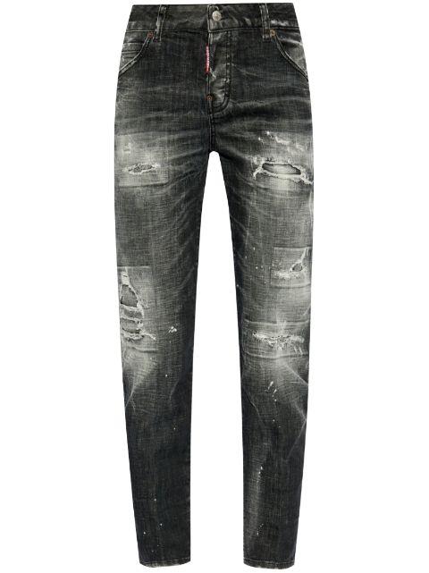 distressed-effect jeans by DSQUARED2
