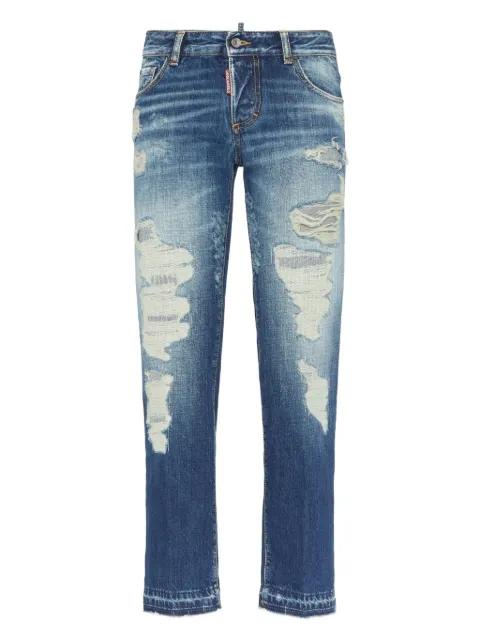distressed-effect jeans by DSQUARED2