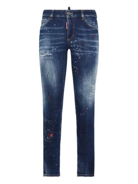 distressed-effect jeans by DSQUARED2