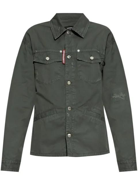 distressed shirt by DSQUARED2
