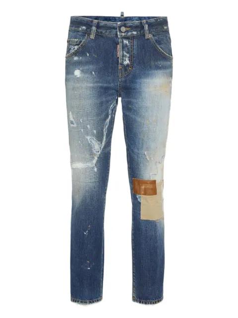 distressed skinny jeans by DSQUARED2