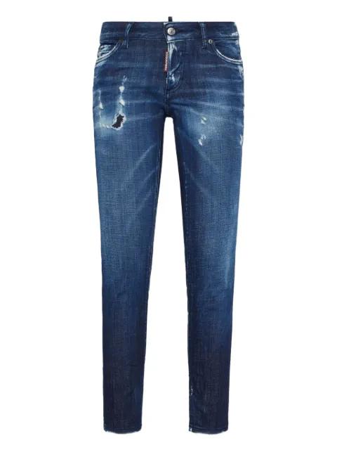 distressed skinny jeans by DSQUARED2