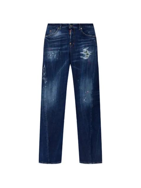 distressed trousers by DSQUARED2