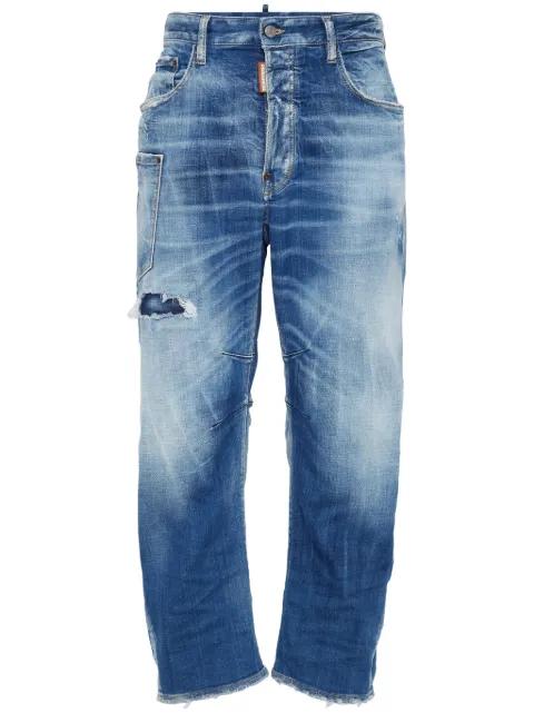 distressed washed jeans by DSQUARED2