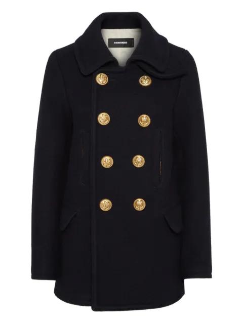 double-breasted coat by DSQUARED2