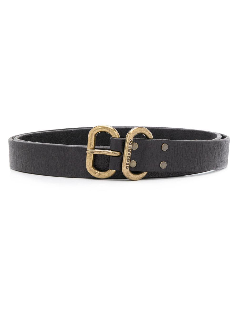 double buckle belt by DSQUARED2