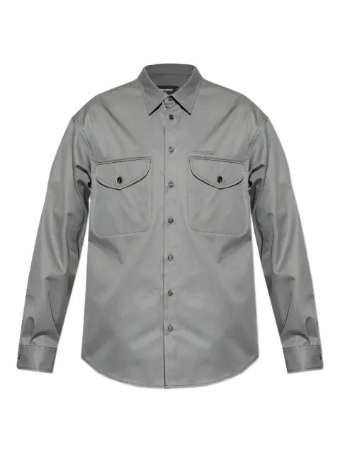double-pocket cotton shirt by DSQUARED2
