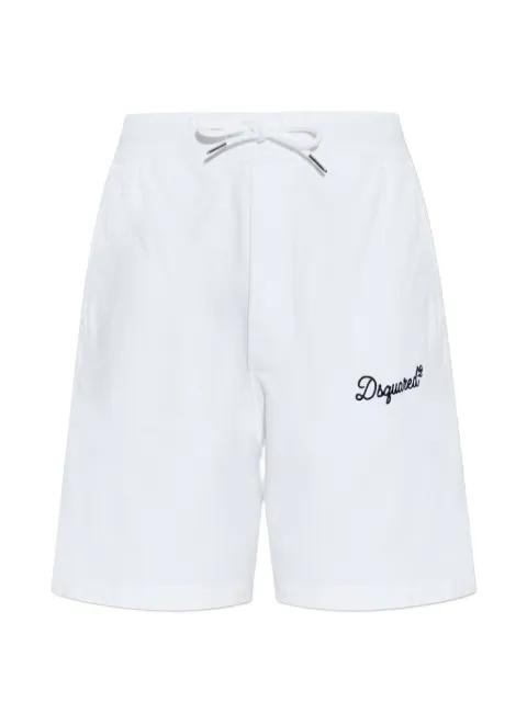 drawstring embroidered-logo track shorts by DSQUARED2