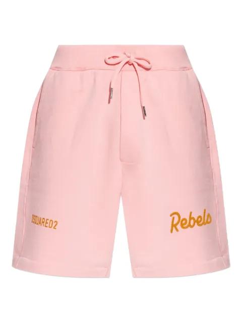 drawstring logo-detail shorts by DSQUARED2