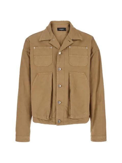drop-shoulder jacket by DSQUARED2