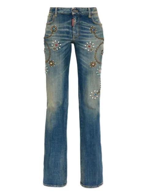 embellished jeans by DSQUARED2