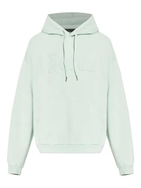 embossed hoodied sweatshirt by DSQUARED2