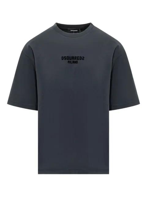 embossed logo t-shirt by DSQUARED2