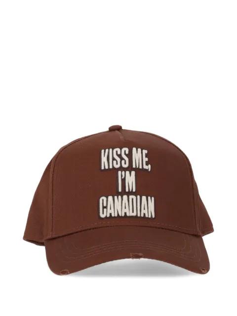 embroidered baseball cap by DSQUARED2