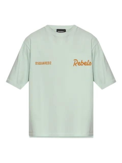 embroidered graphic T-shirt by DSQUARED2