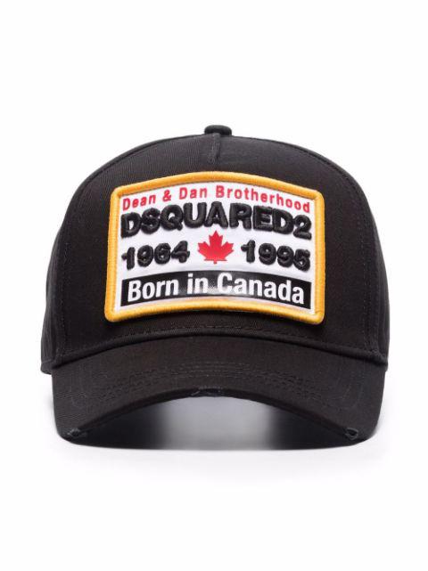 embroidered-logo baseball cap by DSQUARED2