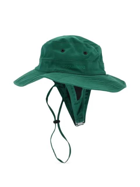 embroidered-logo bucket hat by DSQUARED2