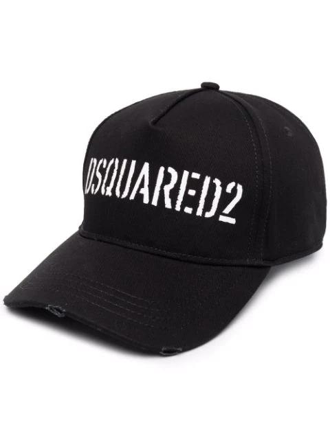embroidered logo cap by DSQUARED2