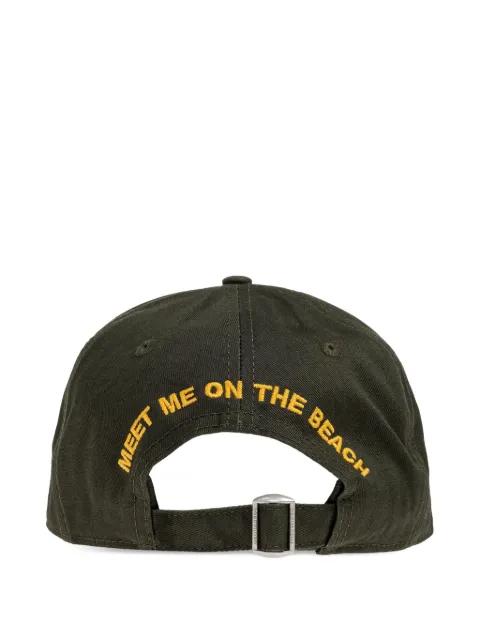 embroidered-patch hat by DSQUARED2
