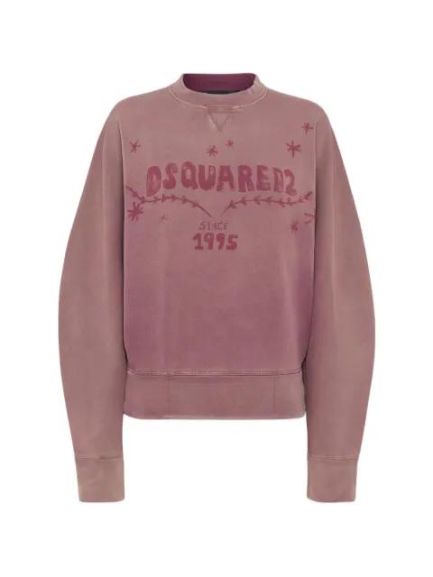 embroidered sweatshirt by DSQUARED2