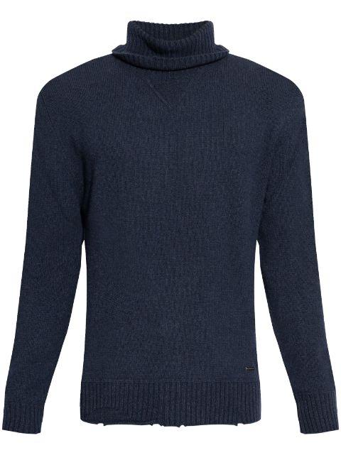 fine-knit roll neck sweater by DSQUARED2