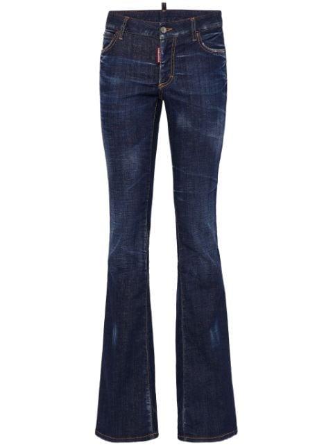 flared denim jeans by DSQUARED2