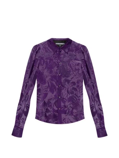 floral buttoned shirt by DSQUARED2