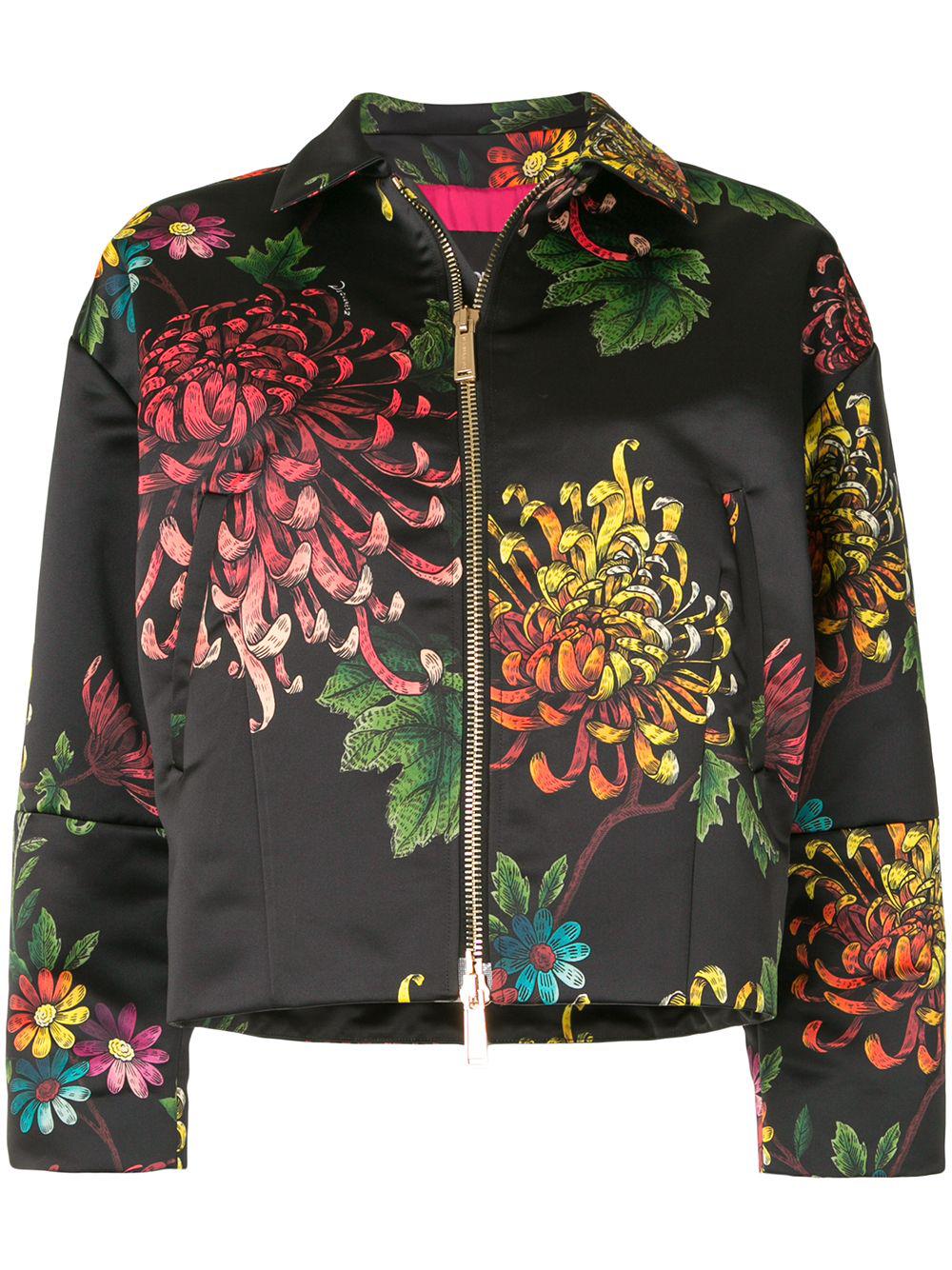 floral print bomber jacket by DSQUARED2