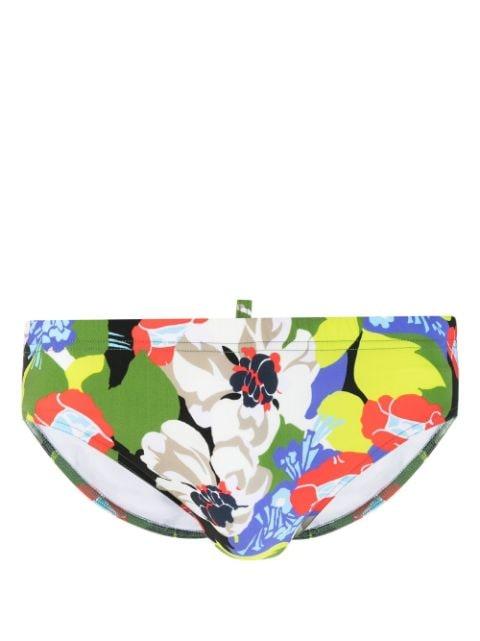 floral-print swimming trunks by DSQUARED2