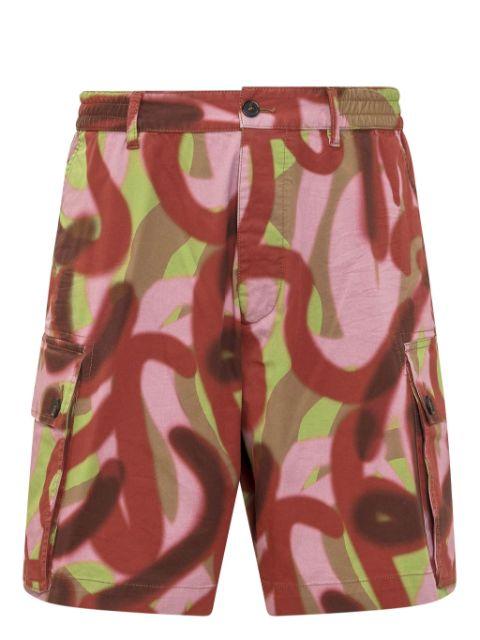 fully-printed bermuda shorts by DSQUARED2
